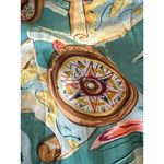 Silk Bomber Jacket Size Medium Vintage 80s Full Zipper Basic Editions Satin NWT Green Photo 1