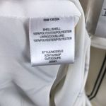 H by Halston Halter Handkerchief Summer dress Chalk/Black stripes size 4 Photo 7