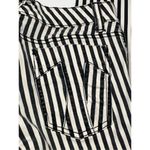 Tripp NYC 005 Daang Goodman  black white striped skinny denim jean size 25 Photo 6