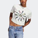 Adidas NWT Originals Love Unites Crop T-shirt Photo 3