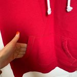 Hollister Red Floral Sleeve Hoodie California Logo Cozy Winter Casual M Photo 7