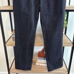 J.Crew  High-Rise Classic Straight Washed Black Jeans, 28 Tall Photo 3