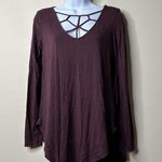 American Eagle Long Sleeve Purple Soft & Sexy T Women's Small Photo 0