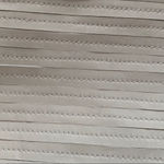 Ecru  White Genuine Leather Tank Top Size Medium Photo 3