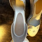 JustFab  Coast to Coast-E Tie Sandal Wedges, Flower / Eyelet, Cream 9 Photo 13