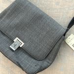Ralph Lauren NWT 100% Wool Grey Crossbody Bag Photo 4