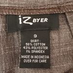 Iz Byer Iz‎ Byer Brown Knee-Length Pencil Skirt for Work size 9 Photo 6