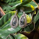 Brighton  Silver Teardrop Earrings Photo 0