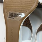 Style & Co Women's Step N Flex Vacanzaa Wedge Sandals- White Perforated- Size 7 Photo 9