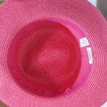 Talbots  Pink Sun Hat with Tie Accent One Size Pink Women's Hat Photo 3