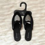 INC International Concepts Black Heart Mesh Slippers Flats Mules Slippers 7 / 8 Photo 50