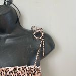 Princess Polly pink leopard mini milkmaid dress Spaghetti Strap Sundress size 2 Photo 1