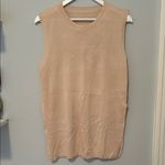 Sleeveless Knit Set in Tan Size M Photo 1