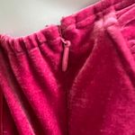 Pretty Little Thing Hot Pink Velvet Underbust Binding Detail Halterneck Bodycon Dress Photo 9