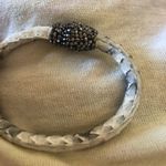 Boutique Genuine Leather Swarovski Bracelet Photo 4