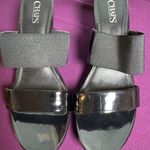 CHAPS Ralph Lauren Rhoda Black Stretch Wedges, Size 9.5 Photo 0
