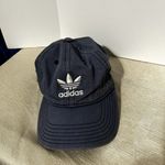 Adidas  Originals Blue Baseball Cap Hat trefoil cotton adjustable adult O/S Photo 1