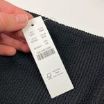 J.Crew | Black Textured Bikini Set Textured Hipster Bandeau NWT Womens 3X Photo 1