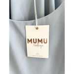 Show Me Your Mumu  Harper Maxi Dress Steel Blue Chiffon XXL NWT Photo 5