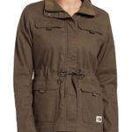 The North Face  Urban Utility Jacket Full Zip Canvas Long Sleeve Green Womens S Photo 0