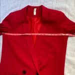 Mural Hot Pink Double Breasted Blazer Photo 6