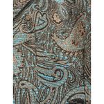 Peck & Peck Paisley Brocade Blazer Jacket Metallic Lurex Boho Frog Closure 6 Photo 8