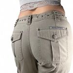 Harley Davidson size 31x29 lowrise Khaki green cargo Photo 1