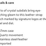 Coach Women's Blush and Gold Chronograph Watch Photo 2