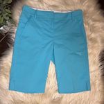 Puma turquoise tech golf shorts sz 2 Photo 1