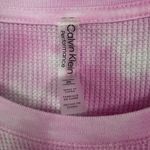 Calvin Klein  Plus Tie dye Womens Crewneck T-Shirt in Pink size 2X Photo 2
