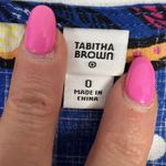 Tabitha Brown Target Size 0 Dress Maxi Mixed Floral Polka Dot Print Puff Sleeve Blue Photo 3