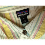 Patagonia  Worn Wear Boyfriend Shirt Long Sleeve Button Front Small Hemp‎ Photo 2
