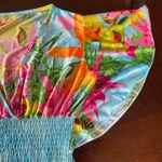 Tropical Floral Maxi Dress in Light Blue by [Brand] Size M Photo 3