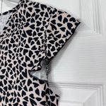 SheIn  Clasi Allover Heart Print Butterfly Sleeve Blouse Size M Photo 2