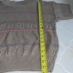 Cristin Stevens Vintage 1970’s 1980's Short Sleeve Texture Knit Sweater Purple Size M Photo 1