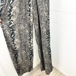 Anthropologie Bel Kazan Snake Print Jumpsuit Wide Leg 3/4 Sleeve Size XS Photo 3