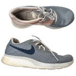 Nike  Tanjun Racer Red White Blue Sneakers Womens 8.5 Running Shoes Casual Photo 0