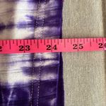 Sheesh Womens Large Tie Dye Knit Top Purple White Embroidered Neckline NWT Size undefined Photo 9
