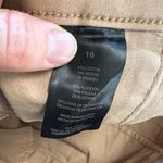 Banana Republic  Tan Flat Front Women's Chino Shorts Size 16 Photo 3