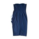 Dress the Population Liv Dress In Navy Blue Size M Photo 4
