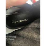 via spiga  Madeline black Leather Stilettos Ankle Boots Booties size 7.5 Photo 11