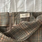 Brandy Melville Plaid Brown Skirt Photo 1