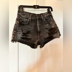 AGOLDE Jaden High Rise Cut Off Short in Slay Photo 1