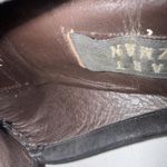 Stuart Weitzman 90s Y2K Vintage Block Heel Fur Zebra Chocolate Brown Mules Sz 8B Photo 14