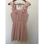 Andree by Unit Andree By Unit Dress Women NWT Rose Powder Pink Mauve Flouncy Strap Flirty Photo 1