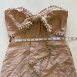 strapless romper Tan Photo 2