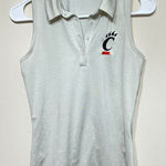 Under Armour Cincinnati Bear Cats Collared Polo Sleeveless Fitted Small Wmen Photo 0