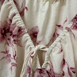 Liberty Love  Cream and Pink Floral Blouse Photo 5