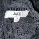 BB Dakota Black Lace Blouse Size Small Photo 7