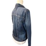 Denim‎ Jacket Womens Blue Jean Classic Casual Layering Essential Staple Size M Photo 5